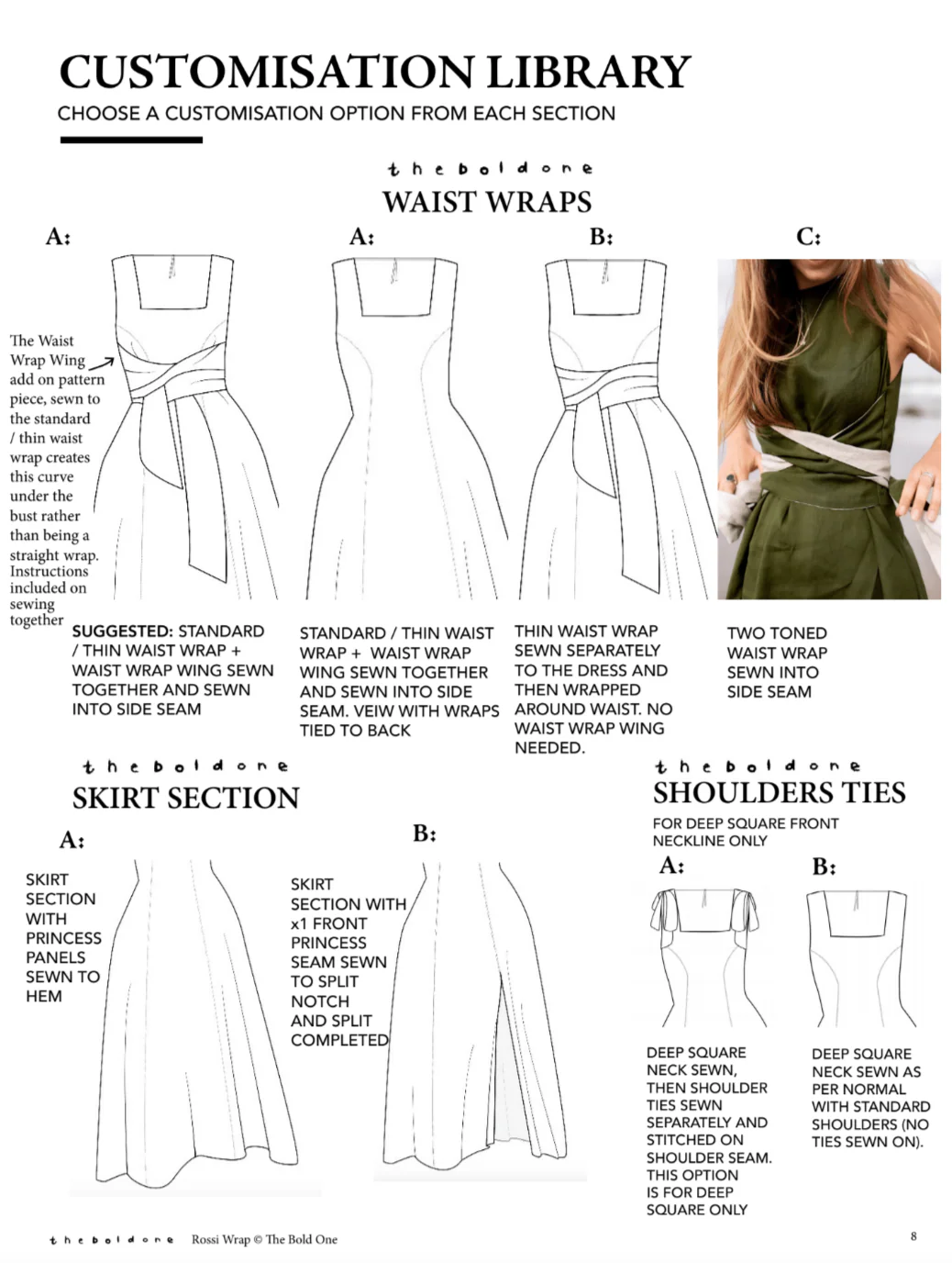 Bundle #1: Wrap Dress Bundle (Gracie, Rossi & Fredy, save 20%) - Image 15